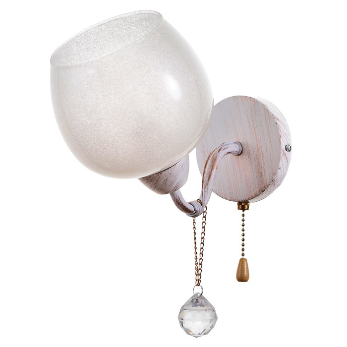 Бра 1184/1 E27 40Вт белый с золотой патиной 22х14х18 см
Бра 1184/1 E27 40Вт белый с золотой патиной 22х14х18 см