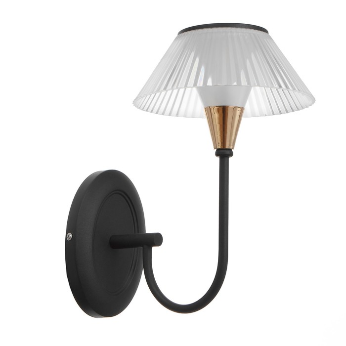 Бра 1695/1 LED 24Вт 3000-6000К черно-золотой 27х18х30 см
Бра 1695/1 LED 24Вт 3000-6000К черно-золотой 27х18х30 см