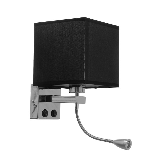 Бра 2236/1BK E27 40Вт черно-хромовый 17х21х45 см
Бра 2236/1BK E27 40Вт черно-хромовый 17х21х45 см