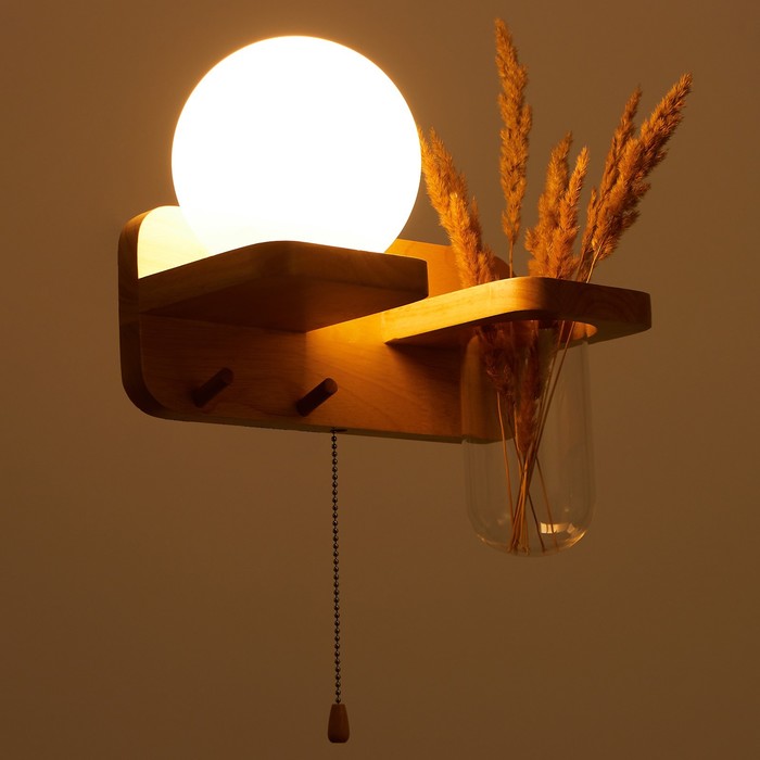 Бра 2246/1 E27 40Вт светлое дерево 30х14х30 см
Бра 2246/1 E27 40Вт светлое дерево 30х14х30 см