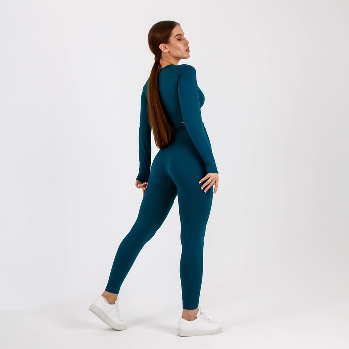 Брюки женские спортивные пуш-ап, цвет изумруд, SL Russian Brand, р-р S 
Брюки женские спортивные пуш-ап, цвет изумруд, SL Russian Brand, р-р S