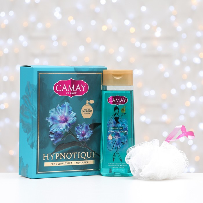 набор Camay Гипнотическая аура (Гели д/душа гипнотическая аура 250 мл +мочалка)
набор Camay Гипнотическая аура (Гели д/душа гипнотическая аура 250 мл +мочалка)