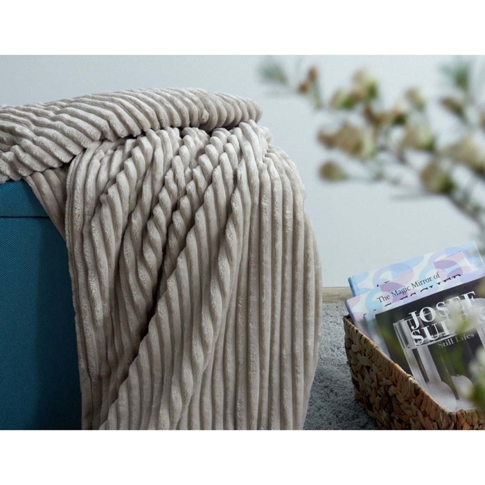 Плед Frappe, размер 200х220 см, цвет бежевый
Плед Frappe, размер 200х220 см, цвет бежевый