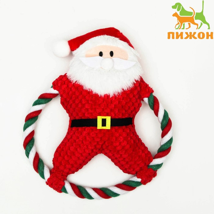 Игрушка канатная "Дед Мороз на обруче", 20 х 6.5 cм
Игрушка канатная "Дед Мороз на обруче", 20 х 6.5 cм