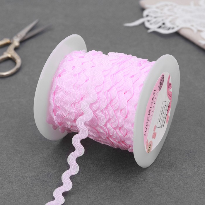 Тесьма отделочная «Вьюнчик», 5 мм, 27 ± 1 м, цвет розовый
Тесьма отделочная «Вьюнчик», 5 мм, 27 ± 1 м, цвет розовый