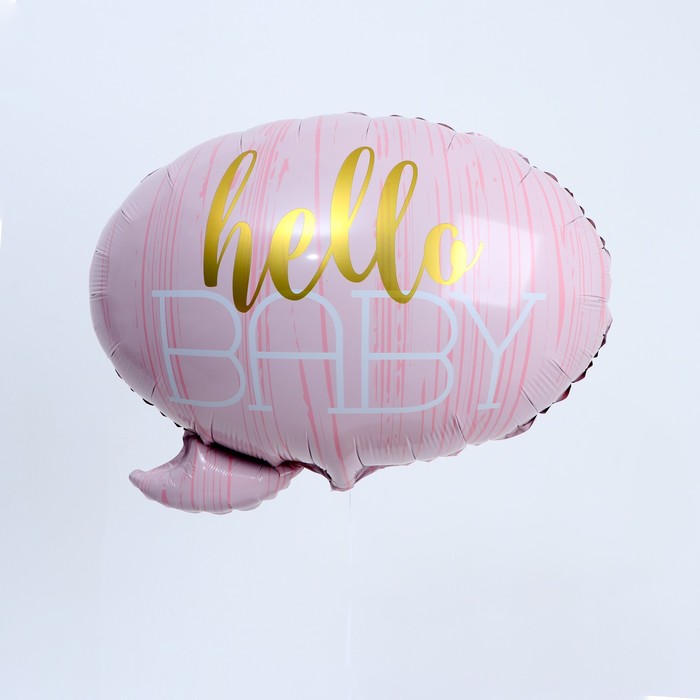 Шар фольгированный 22" Hello baby Спич, цвет розовый
Шар фольгированный 22" Hello baby Спич, цвет розовый