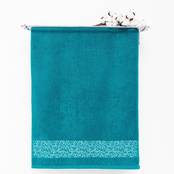 Полотенце махровое Узоры 50х80см, лазурный, хл 100%, 360 г/м2
Полотенце махровое Узоры 50х80см, лазурный, хл 100%, 360 г/м2