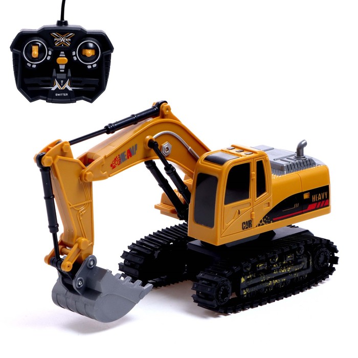 Экскаватор радиоуправляемый «Стройка», подвижный ковш, работает от аккумулятора
Экскаватор радиоуправляемый «Стройка», подвижный ковш, работает от аккумулятора
