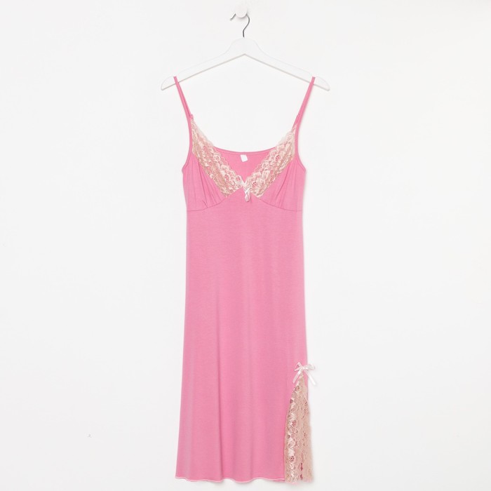 Ночная сорочка женская, цвет розовый, размер 46
Ночная сорочка женская, цвет розовый, размер 46