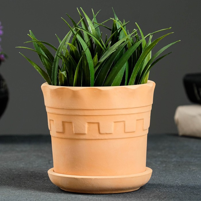 Горшок цветочный "Антик" 0,7 л 
Горшок цветочный "Антик" 0,7 л