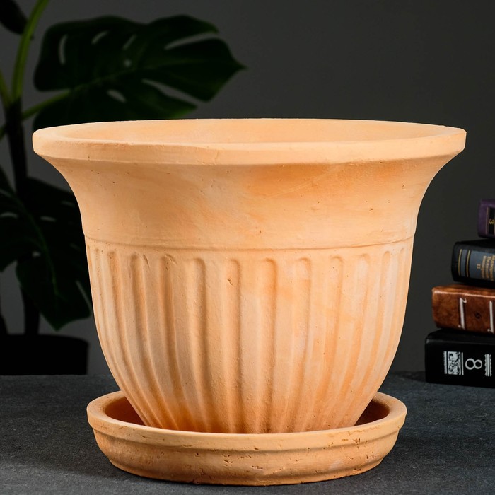 Горшок цветочный "Элегия" 5 л
Горшок цветочный "Элегия" 5 л