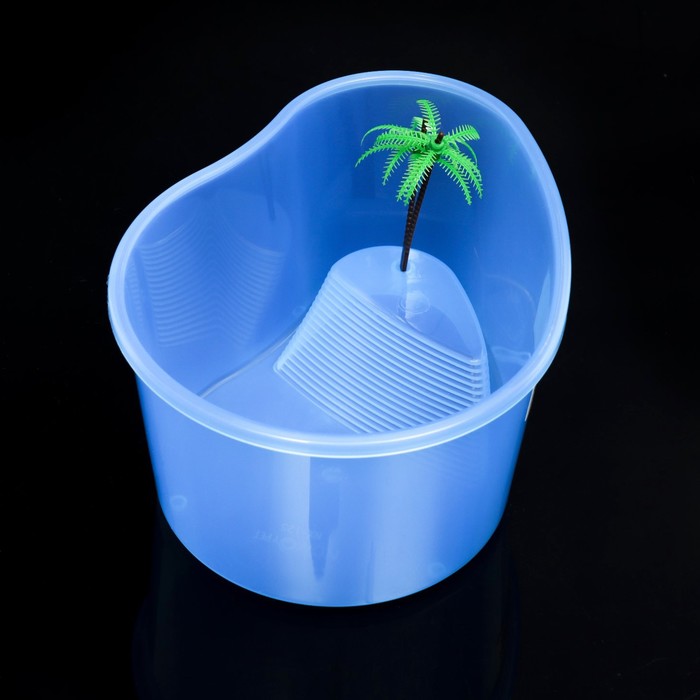 Отсадник для черепах "Лагуна" с пальмой, 20 х 15 х 10 см
Отсадник для черепах "Лагуна" с пальмой, 20 х 15 х 10 см