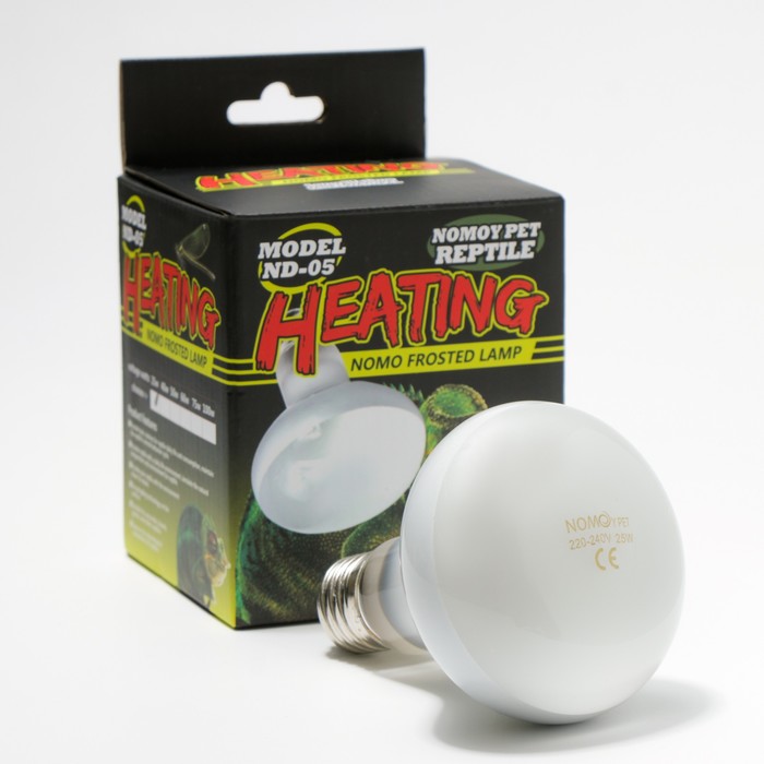 Лампа для террариума UVA NomoyPet, дневной свет, 25 Вт, цоколь Е27
Лампа для террариума UVA NomoyPet, дневной свет, 25 Вт, цоколь Е27