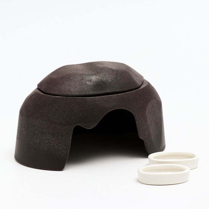 Укрытие - подставка под миски для террариума, 2 миски в комплекте, 24,5 х 15 х 15 см
Укрытие - подставка под миски для террариума, 2 миски в комплекте, 24,5 х 15 х 15 см