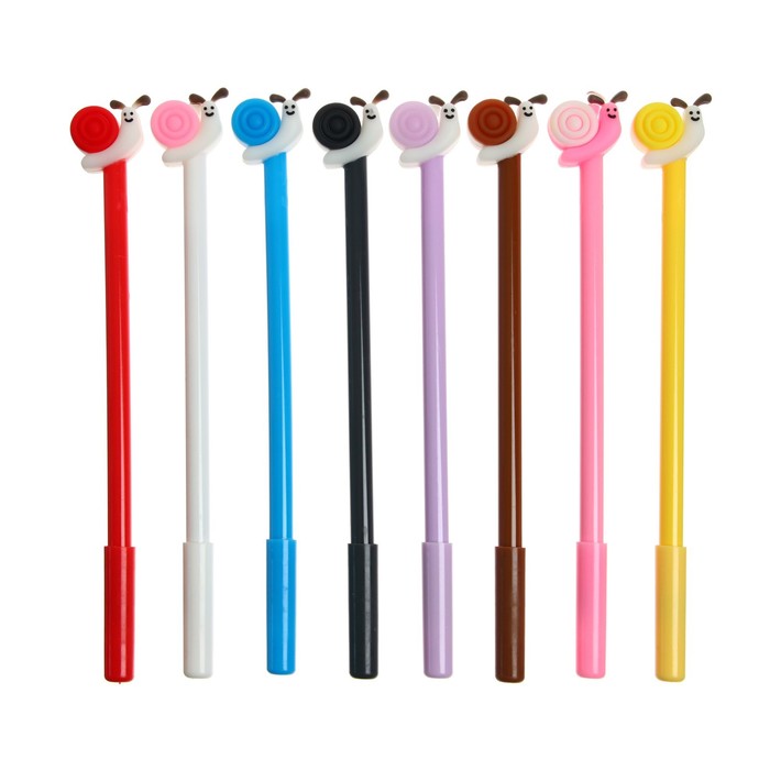 Ручка гелевая-прикол "Улитка", МИКС
Ручка гелевая-прикол "Улитка", МИКС