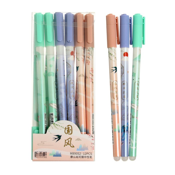 Ручка гелевая со стираемыми чернилами, стержень синий, корпус МИКС
Ручка гелевая со стираемыми чернилами, стержень синий, корпус МИКС