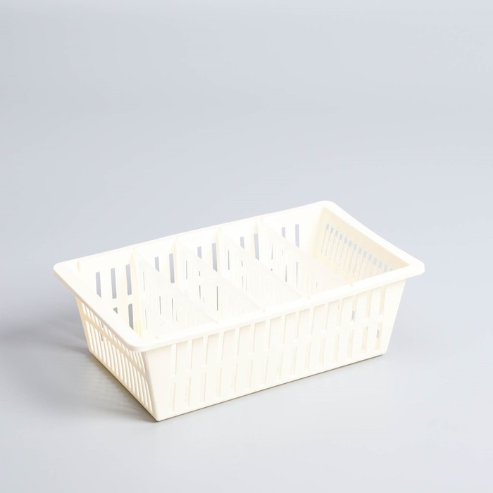 контейнер с разделителями для мягкого корма 27 х 15 х 8 см, бежевый
контейнер с разделителями для мягкого корма 27 х 15 х 8 см, бежевый