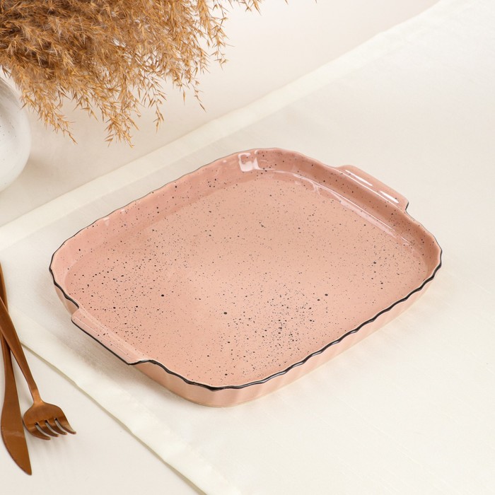 Поднос "Мокко", бежевый, керамика, 29*21 см
Поднос "Мокко", бежевый, керамика, 29*21 см