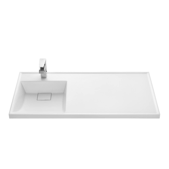 фото Раковина aquaton «лондри 1050» левая, белая