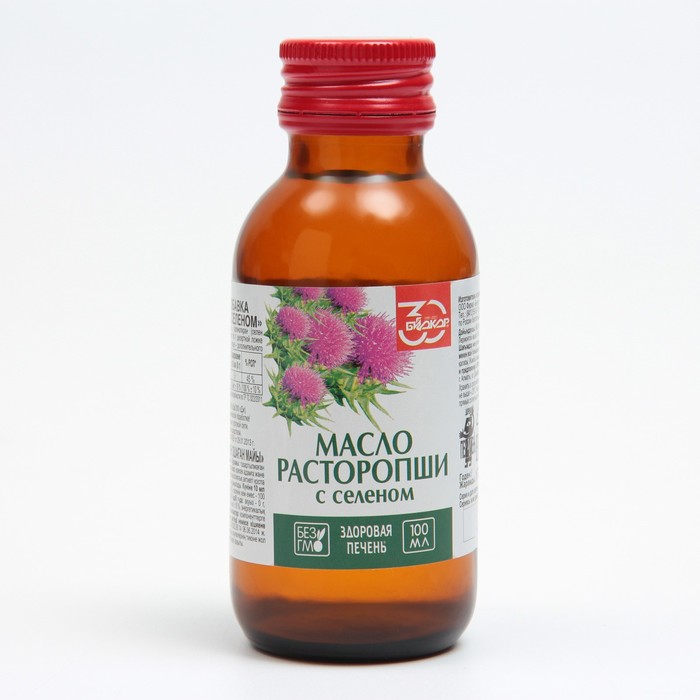 Масло расторопши с селеном, 100 мл
Масло расторопши с селеном, 100 мл