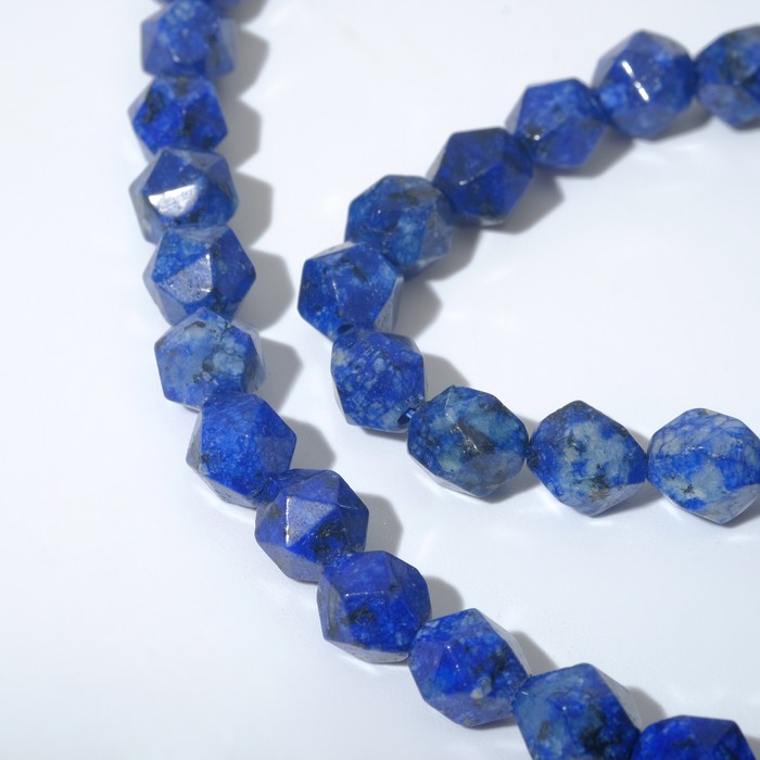 Бусины на нити шар гранёный "Лазурит", +/-39см
Бусины на нити шар гранёный "Лазурит", +/-39см