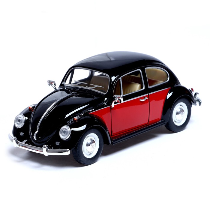 Машина металлическая 1967 Volkswagen Classical Beetle , 1:24, открываются двери, инерция, цвет чёрный 
Машина металлическая 1967 Volkswagen Classical Beetle , 1:24, открываются двери, инерция, цвет чёрный