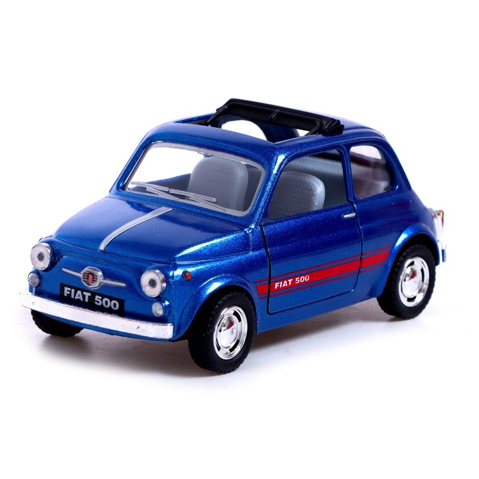 Машина металлическая Fiat 500, 1:24, открываются двери, инерция, цвет синий
Машина металлическая Fiat 500, 1:24, открываются двери, инерция, цвет синий