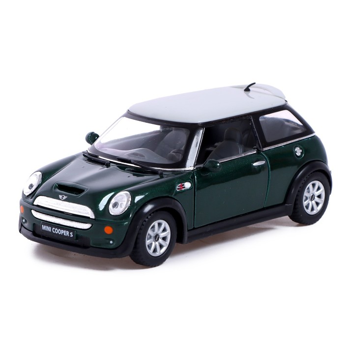 Машина металлическая Mini Cooper S, 1:28, открываются двери, инерция, цвет зелёный
Машина металлическая Mini Cooper S, 1:28, открываются двери, инерция, цвет зелёный