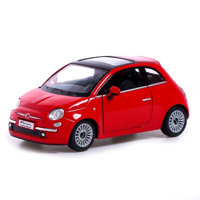 Машина металлическая Fiat 500, 1:28, открываются двери, инерция, цвет красный
Машина металлическая Fiat 500, 1:28, открываются двери, инерция, цвет красный