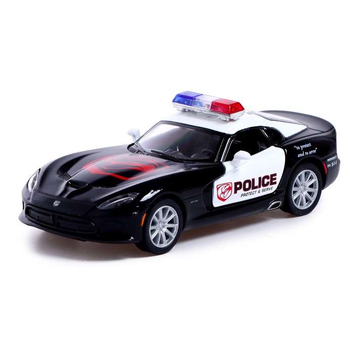 Машина металлическая 2013 Dodge Viper GTS (Police), 1:32, открываются двери, инерция
Машина металлическая 2013 Dodge Viper GTS (Police), 1:32, открываются двери, инерция