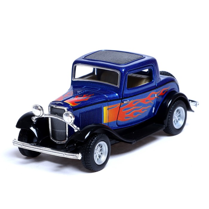 Машина металлическая 1932 Ford 3-Window Coupe, 1:34, открываются двери, инерция, цвет синий
Машина металлическая 1932 Ford 3-Window Coupe, 1:34, открываются двери, инерция, цвет синий
