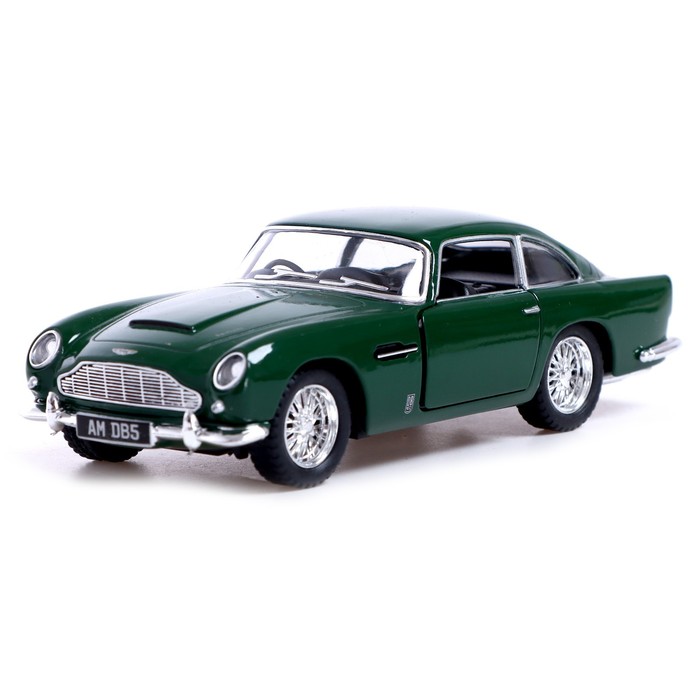 Машина металлическая Aston Martin DB5, 1:36, открываются двери, инерция, цвет зелёный
Машина металлическая Aston Martin DB5, 1:36, открываются двери, инерция, цвет зелёный