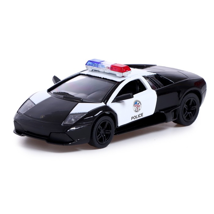 Машина металлическая Lamborghini Murcielago LP640 Police, 1:36, открываются двери, инерция
Машина металлическая Lamborghini Murcielago LP640 Police, 1:36, открываются двери, инерция