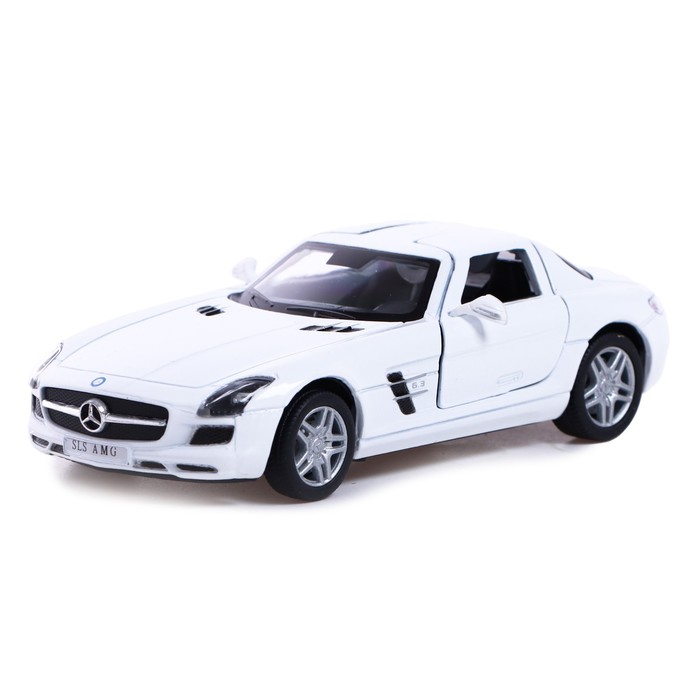 Машина металлическая Mercedes-Benz SLS AMG, 1:36, открываются двери, инерция, цвет белый
Машина металлическая Mercedes-Benz SLS AMG, 1:36, открываются двери, инерция, цвет белый