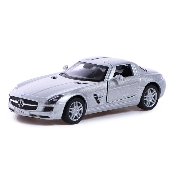 Машина металлическая Mercedes-Benz SLS AMG, 1:36, открываются двери, инерция, цвет серебро
Машина металлическая Mercedes-Benz SLS AMG, 1:36, открываются двери, инерция, цвет серебро