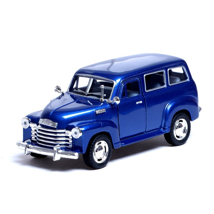 Машина металлическая 1950 Chevrolet Suburban Carryall, 1:36, открываются двери, инерция, цвет синий
Машина металлическая 1950 Chevrolet Suburban Carryall, 1:36, открываются двери, инерция, цвет синий