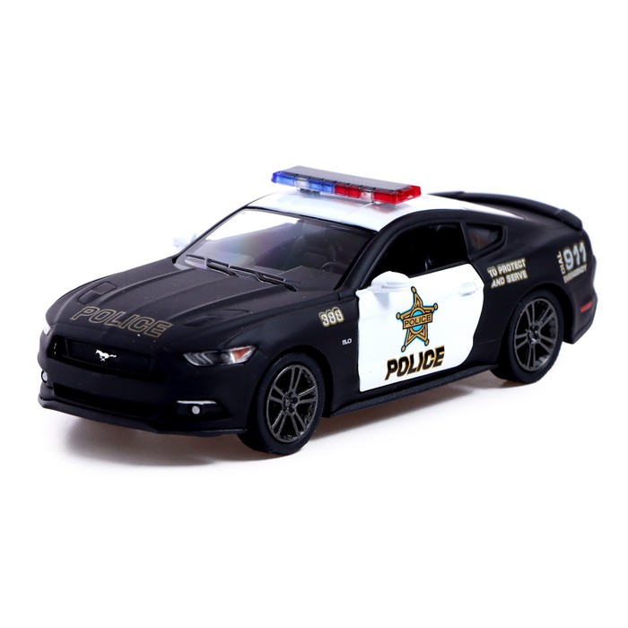 Машина металлическая Ford Mustang GT Police, 1:38, открываются двери, инерция, цвет чёрный
Машина металлическая Ford Mustang GT Police, 1:38, открываются двери, инерция, цвет чёрный