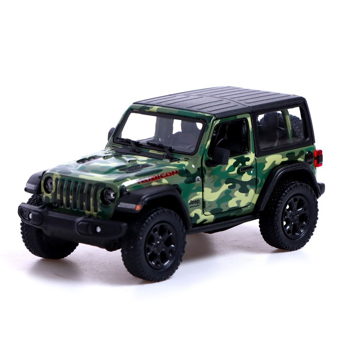 Машина металлическая Jeep Wrangler, 1:38, открываются двери, инерция, цвет зелёный
Машина металлическая Jeep Wrangler, 1:38, открываются двери, инерция, цвет зелёный