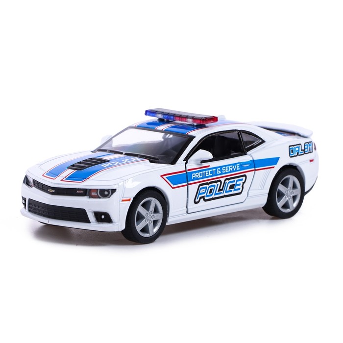 Машина металлическая Chevrolet Camaro, 1:38, открываются двери, инерция, полиция
Машина металлическая Chevrolet Camaro, 1:38, открываются двери, инерция, полиция