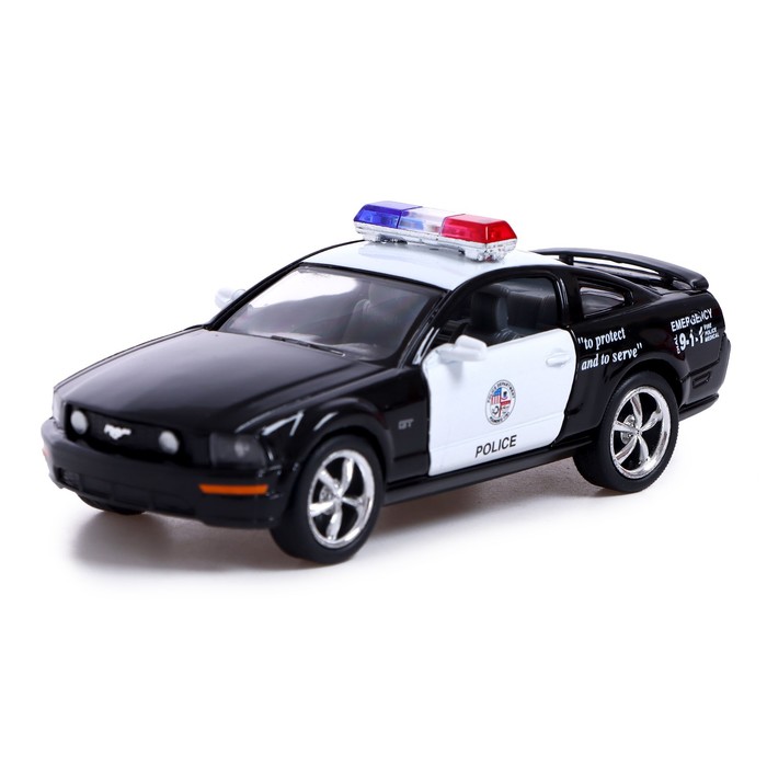 Машина металлическая Ford Mustang GT Police, 1:38, открываются двери, инерция
Машина металлическая Ford Mustang GT Police, 1:38, открываются двери, инерция