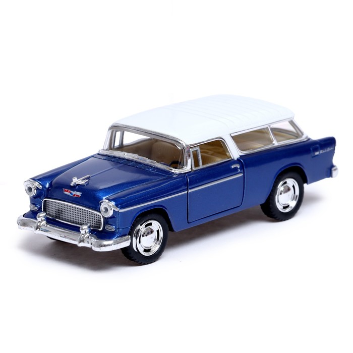 Машина металлическая 1955 Chevrolet Nomad, 1:40, открываются двери, инерция, цвет синий
Машина металлическая 1955 Chevrolet Nomad, 1:40, открываются двери, инерция, цвет синий
