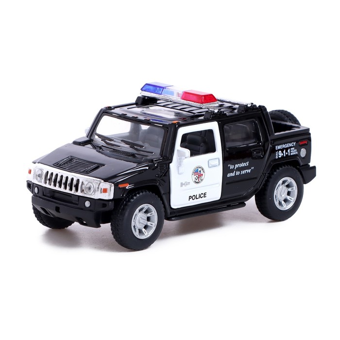Машина металлическая Hummer Н2 Police, 1:40, открываются двери, инерция
Машина металлическая Hummer Н2 Police, 1:40, открываются двери, инерция