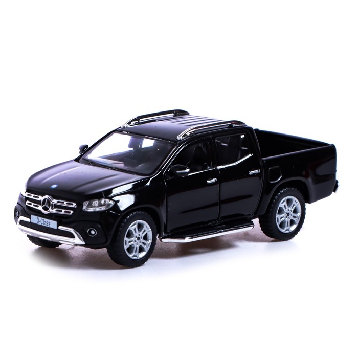 Машина металлическая Mercedes-Benz X-Class, 1:42, открываются двери, инерция, цвет чёрный
Машина металлическая Mercedes-Benz X-Class, 1:42, открываются двери, инерция, цвет чёрный