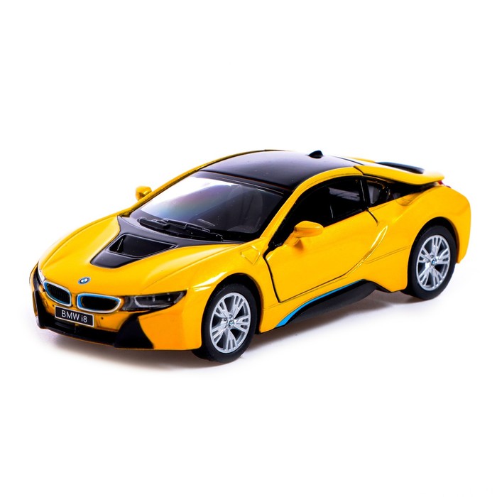 Машина металлическая BMW i8, 1:36, открываются двери, инерция, цвет жёлтый
Машина металлическая BMW i8, 1:36, открываются двери, инерция, цвет жёлтый