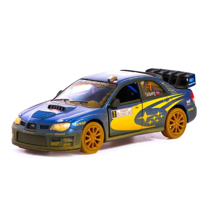 Машина металлическая Subaru Impreza WRC, открываются двери, инерция, с эффектом грязи
Машина металлическая Subaru Impreza WRC, открываются двери, инерция, с эффектом грязи
