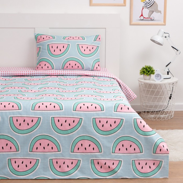 Постельное белье 1.5 сп "LoveLife" Арбузики, 143х215 см,150х214 см,50х70 см-1 шт. сатин
Постельное белье 1.5 сп "LoveLife" Арбузики, 143х215 см,150х214 см,50х70 см-1 шт. сатин