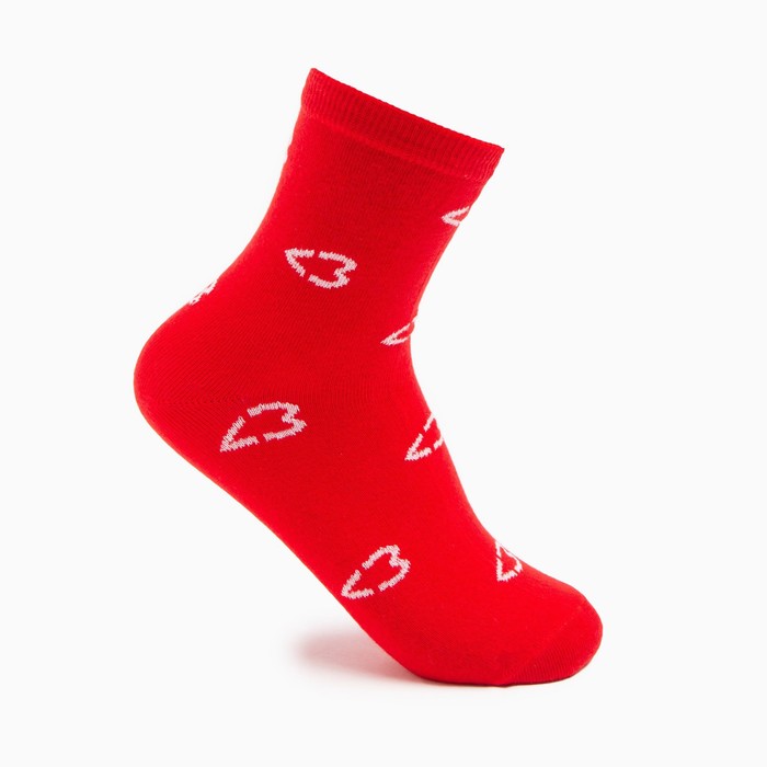 Носки женские «Сердце», цвет красный, р-р 23-25
Носки женские «Сердце», цвет красный, р-р 23-25