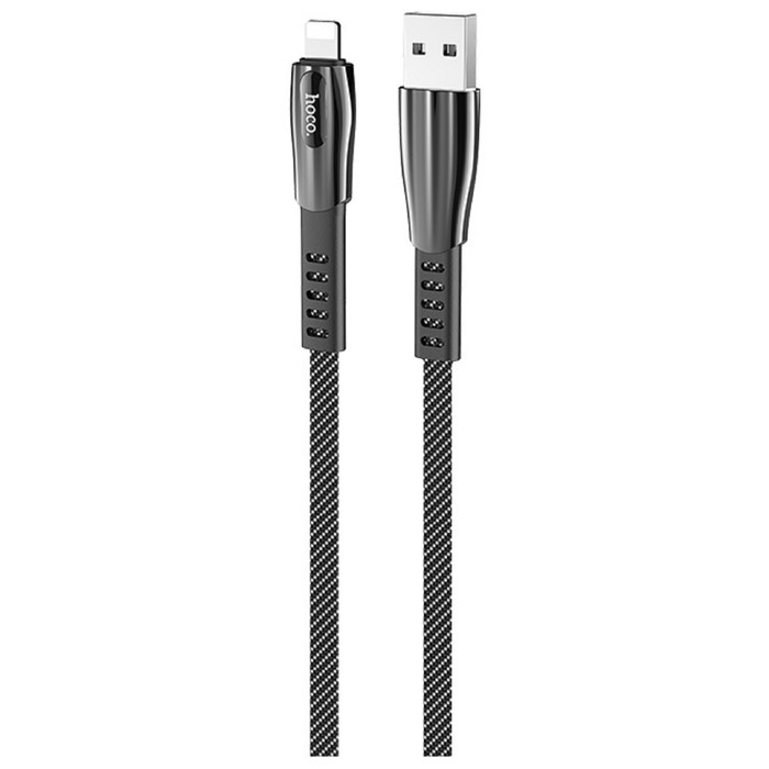 Кабель Hoco U70, USB - Lightning, 2.4A, 1.2 м, плоский, нейлон, чёрно-серый
Кабель Hoco U70, USB - Lightning, 2.4A, 1.2 м, плоский, нейлон, чёрно-серый