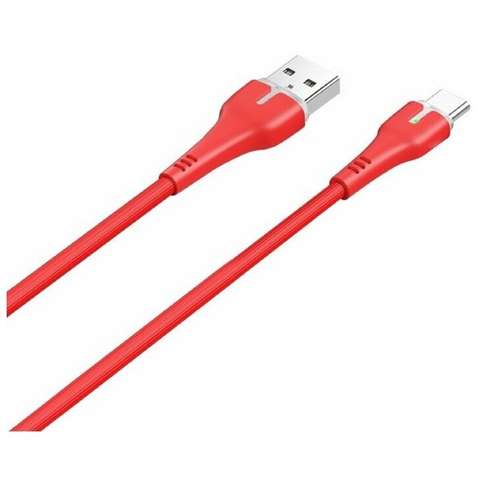 Кабель Hoco X45, USB - Type-C, 3A, 1 м, индикатор, ПВХ, красный
Кабель Hoco X45, USB - Type-C, 3A, 1 м, индикатор, ПВХ, красный
