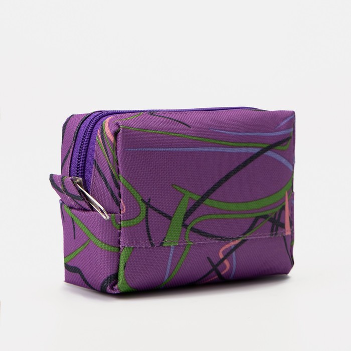Косметичка дорожная, отдел на молнии, цвет фиолетовый
Косметичка дорожная, отдел на молнии, цвет фиолетовый